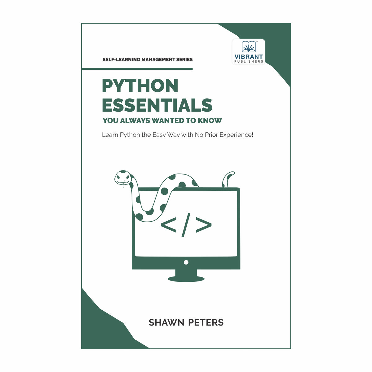 Python Essentials book cover by Vibrant Publishers – learn Python from scratch