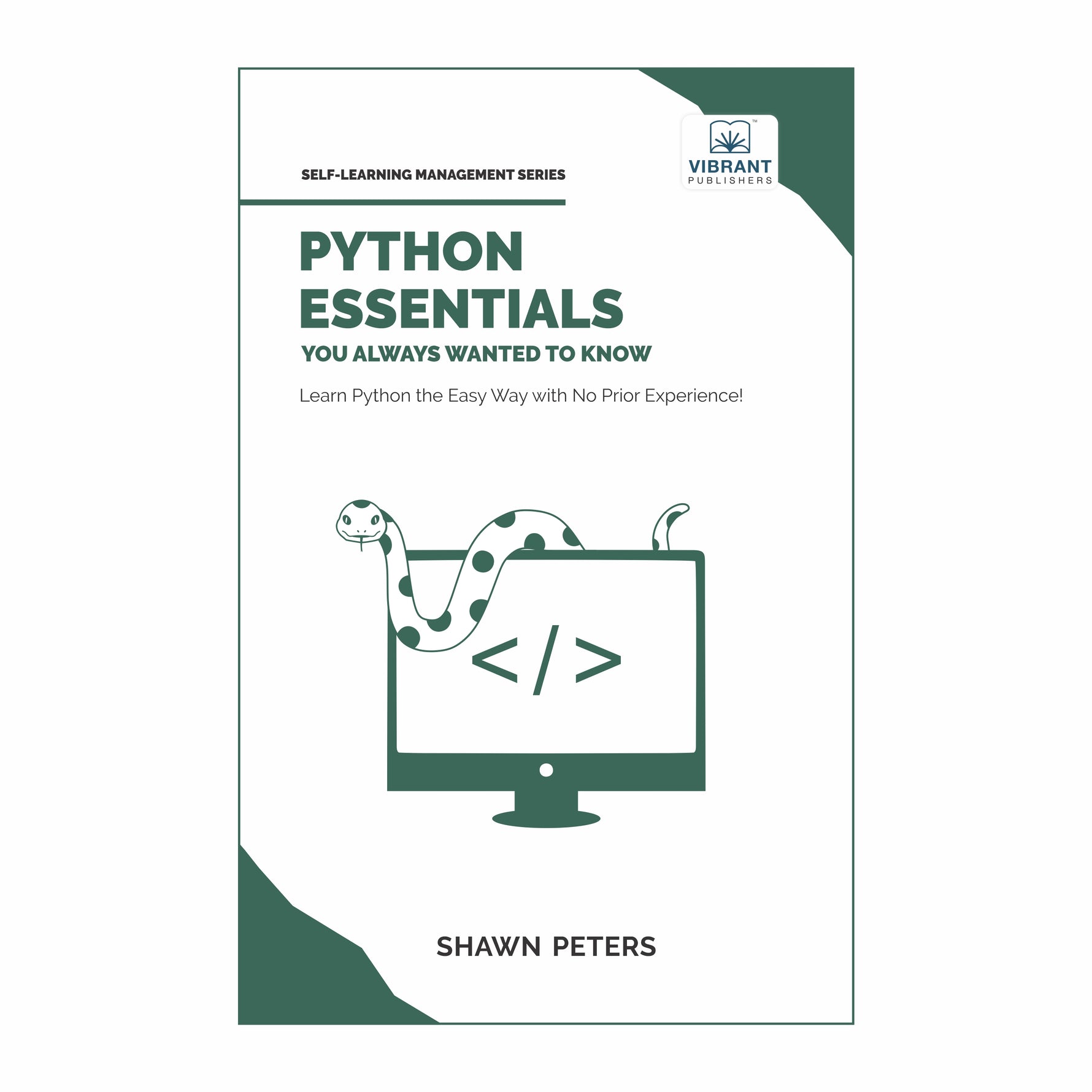 Python Essentials book cover by Vibrant Publishers – learn Python from scratch