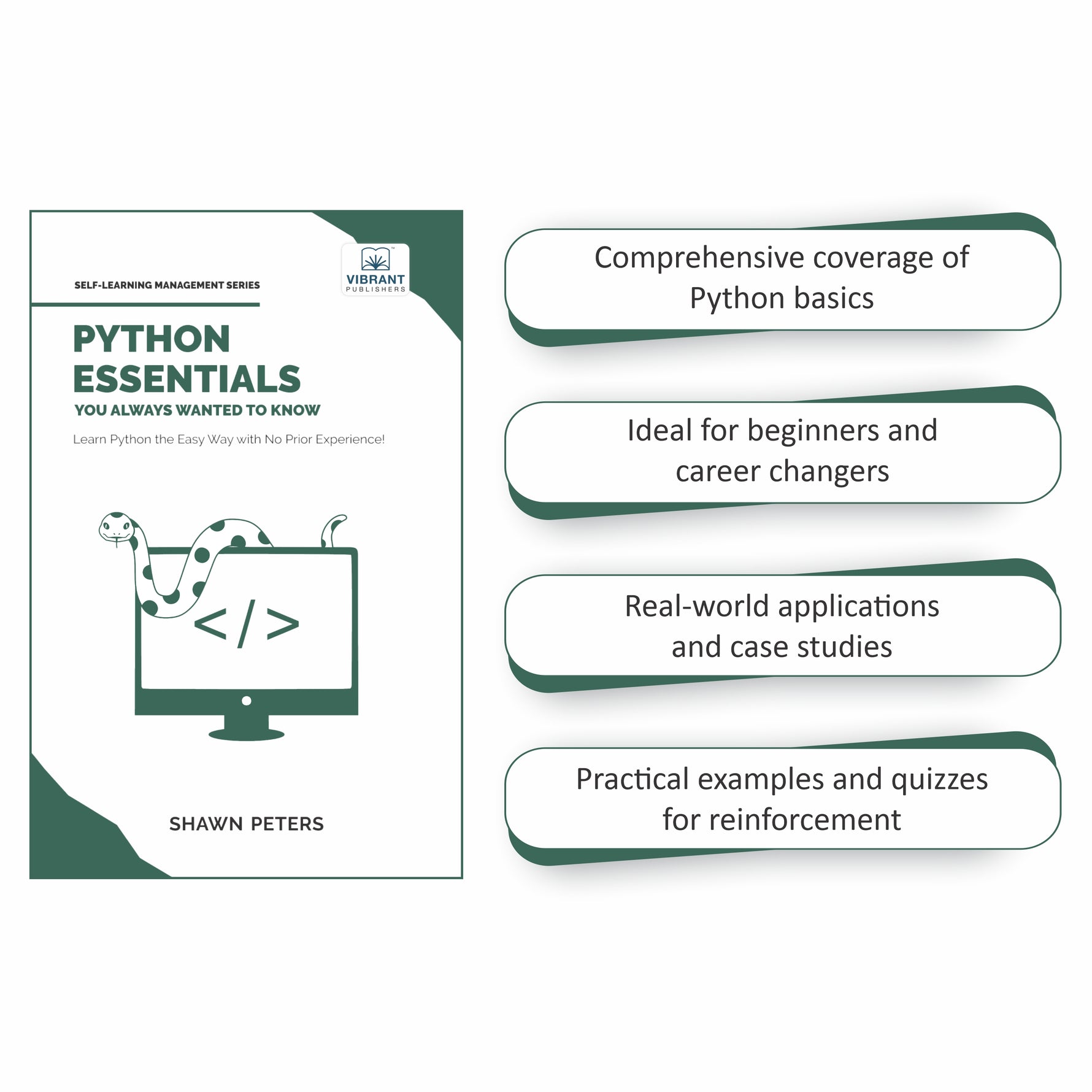 Python Essentials book by Shawn Peters  beginner Python programming for data science