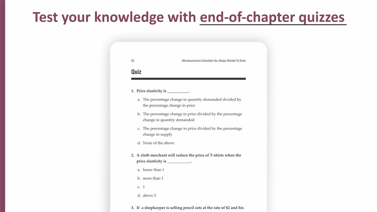Microeconomics Essentials You Always Wanted To Know