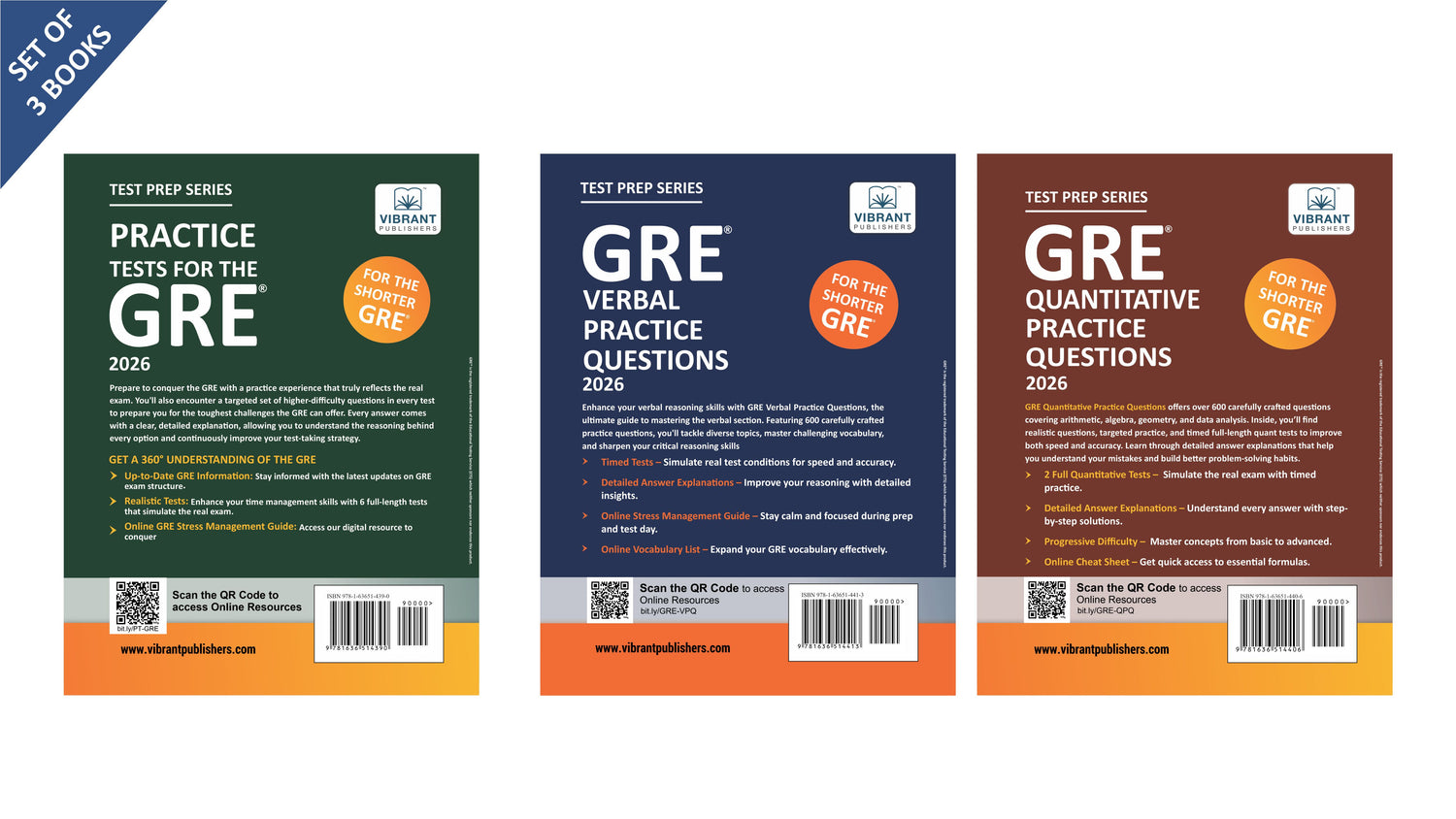 GRE Complete Prep Set 2026